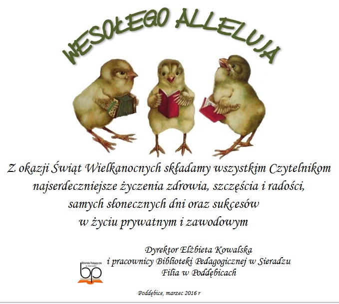 życzenia wielkanoc 2016 poddebice