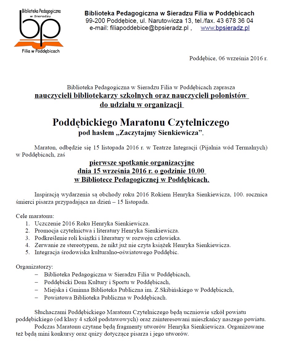 Maraton Czytania