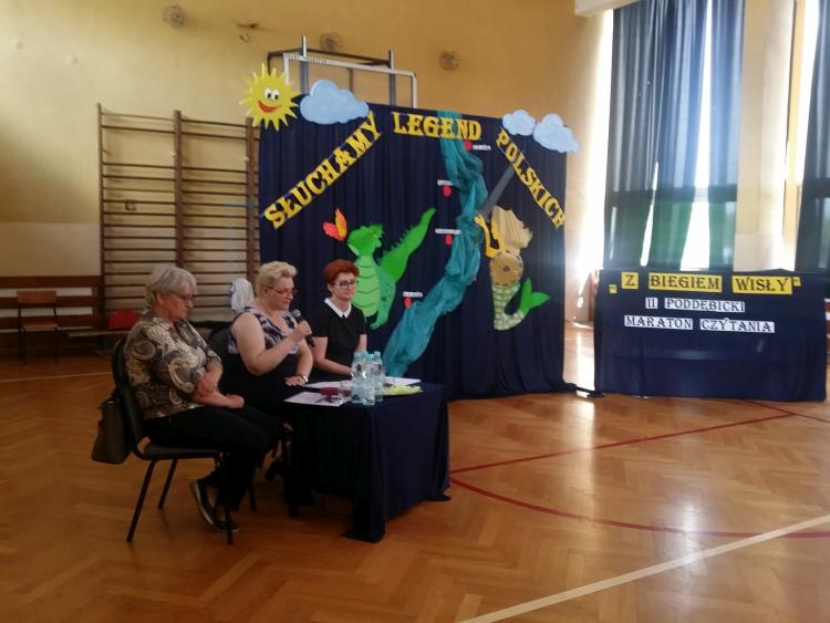 II Poddębicki Maraton Czytania „Z biegiem Wisły”