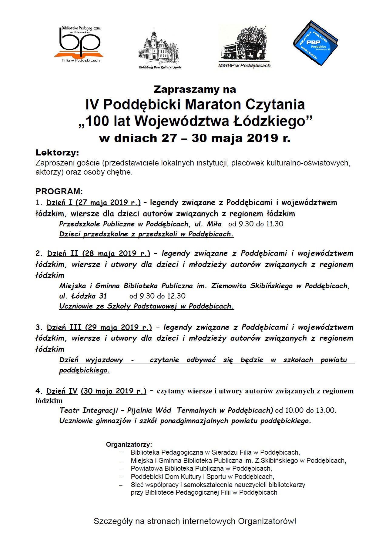 Poddębicki Maraton Czytania